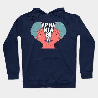 Split Head - Aphantasia, Aphant, Surreal Aphantastic Hoodie